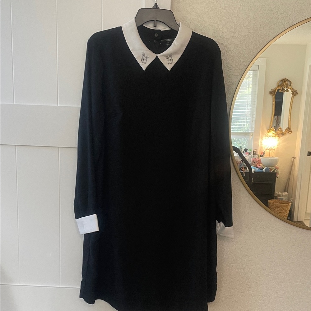Victoria Beckham For Target Black Bunny Dress 1X GUC